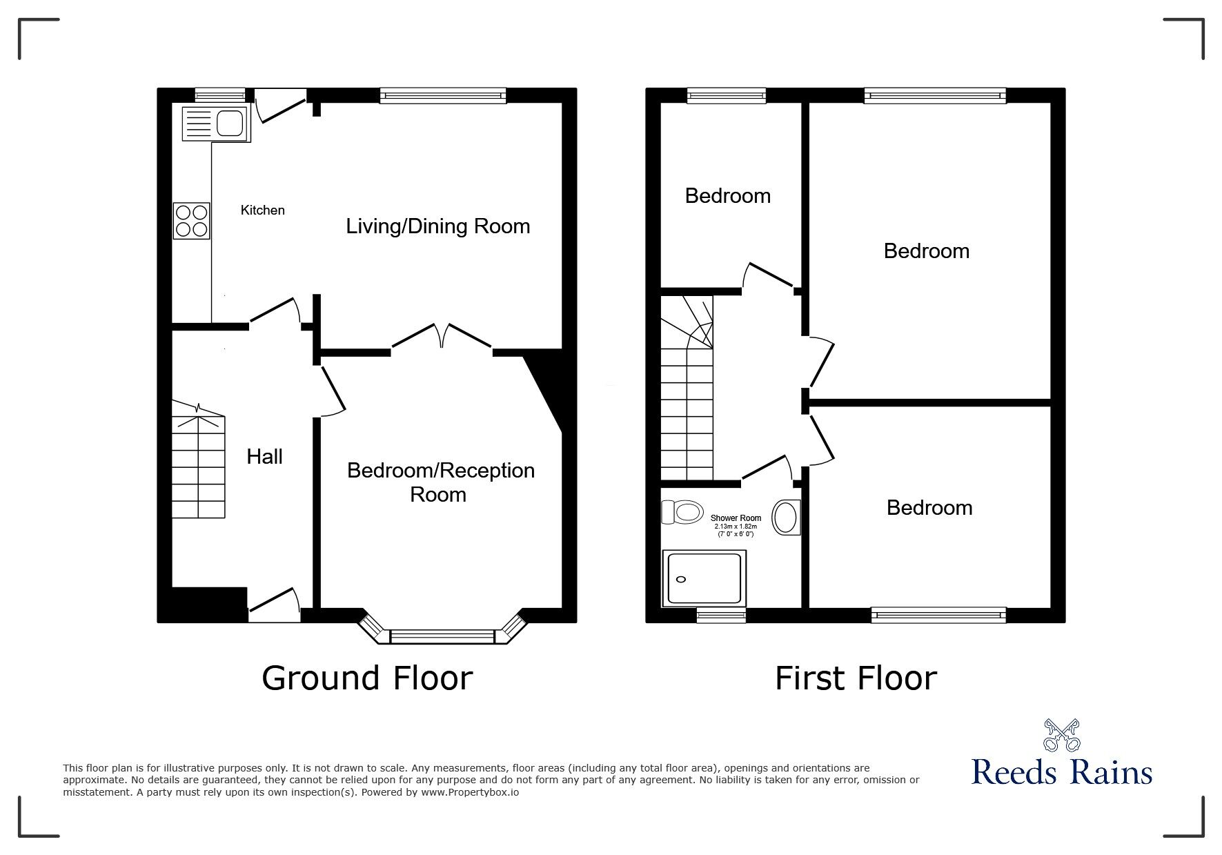 Floorplan of 4 bedroom Semi Detached House for sale, Terry Road, Stoke, Coventry, CV1