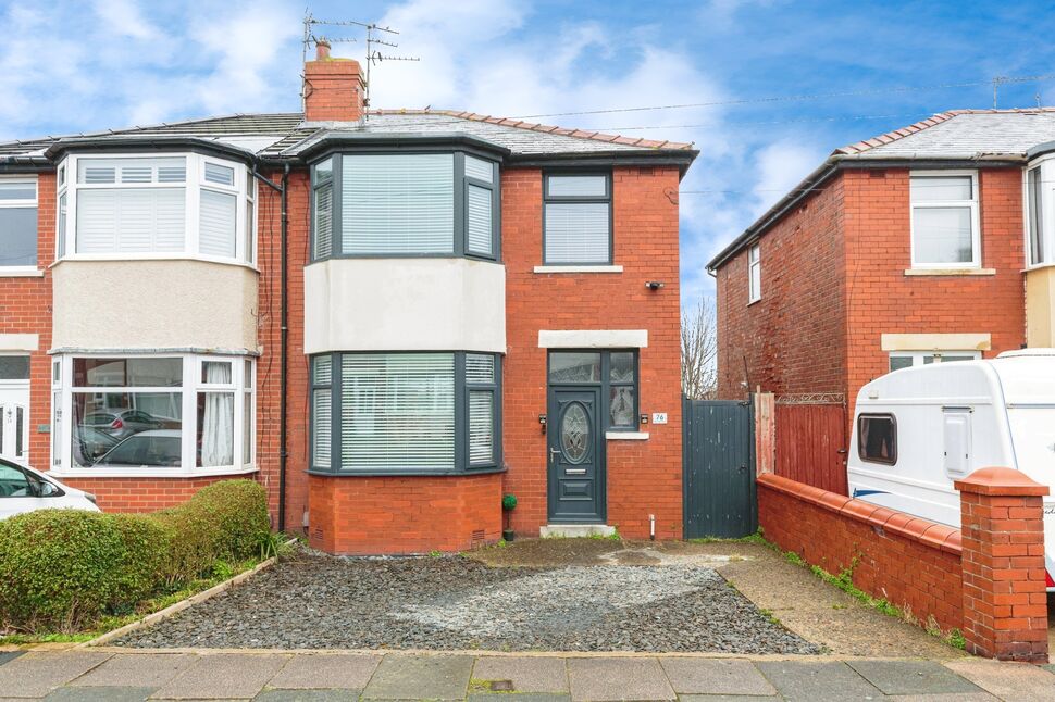 Main image of 3 bedroom Semi Detached House for sale, Worcester Road, Blackpool, Lancashire, FY3