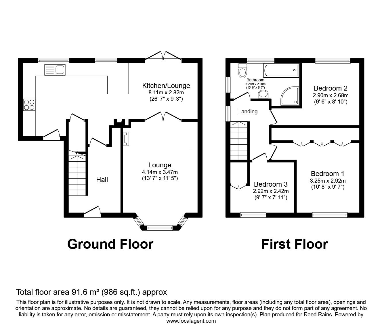 Floorplan of 3 bedroom Semi Detached House for sale, Stanks Lane North, Leeds, West Yorkshire, LS14