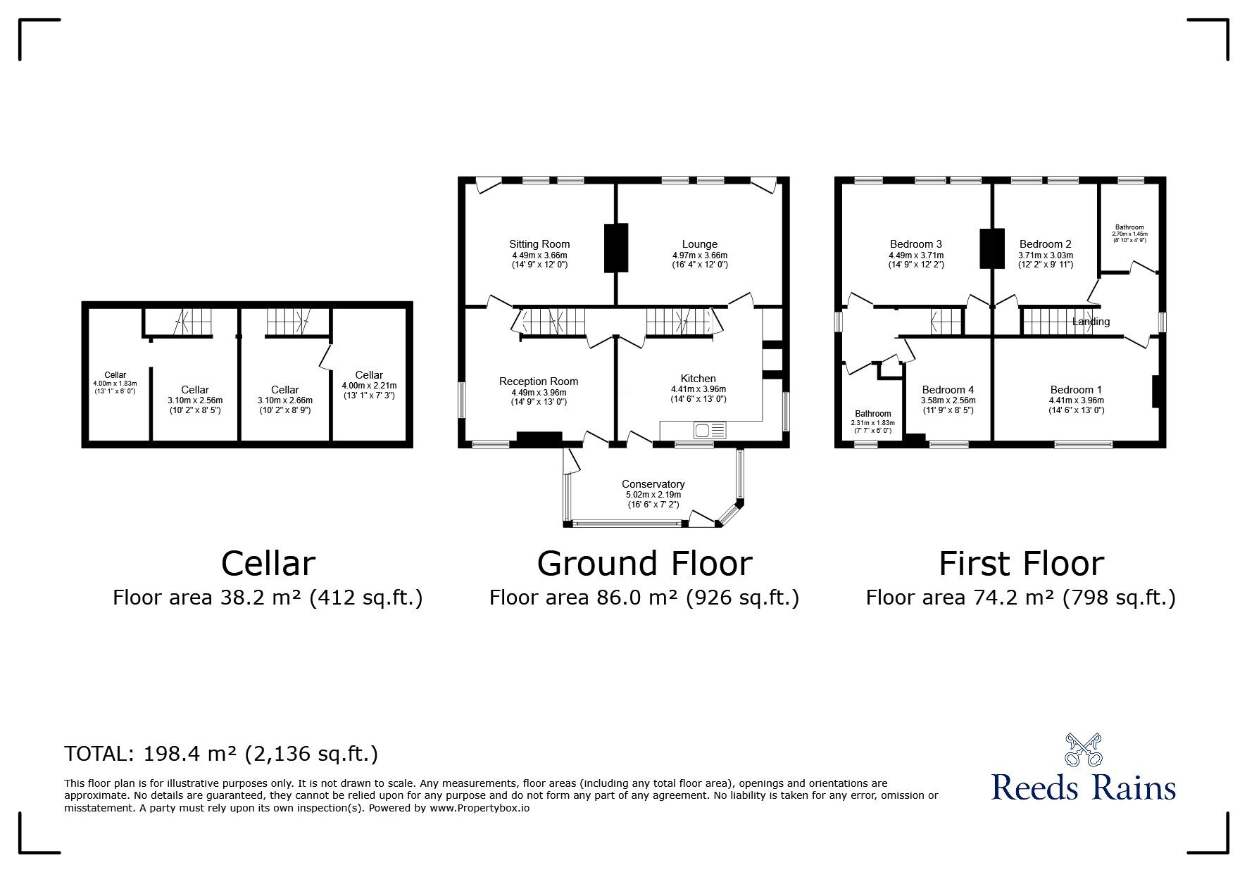 Floorplan of 4 bedroom Detached House for sale, Barwick Road, Leeds, West Yorkshire, LS15