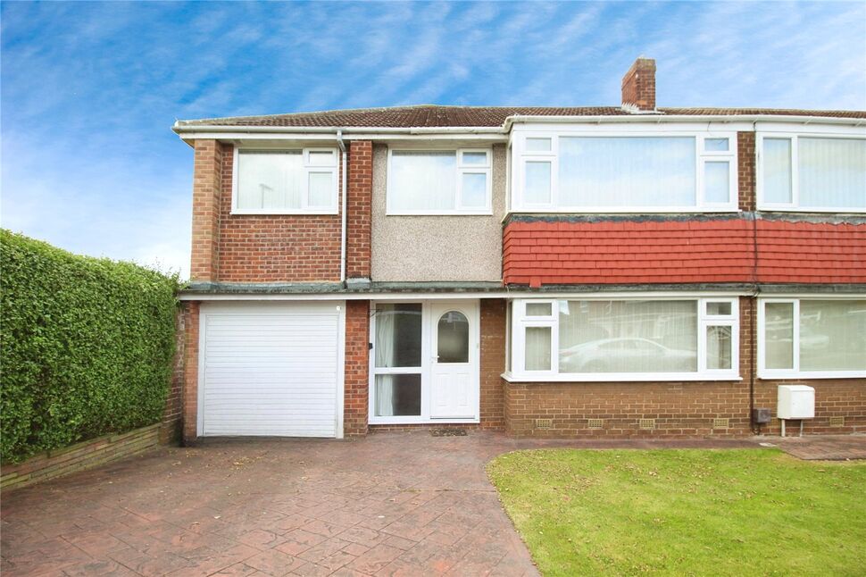 Main image of 4 bedroom Semi Detached House for sale, Pendragon, Great Lumley, Durham, DH3