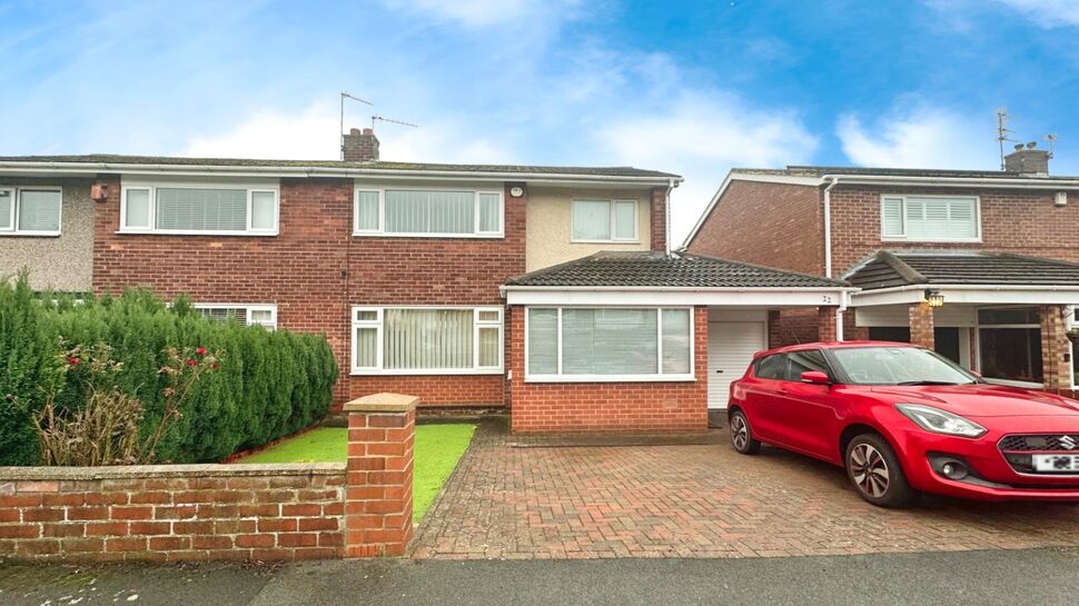 Main image of 3 bedroom Semi Detached House for sale, Carnoustie, Ouston, Durham, DH2