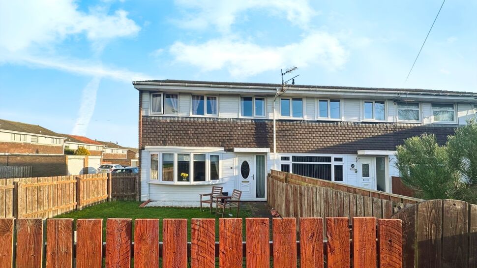 Main image of 3 bedroom End Terrace House for sale, Courtney Drive, Pelton, Durham, DH2