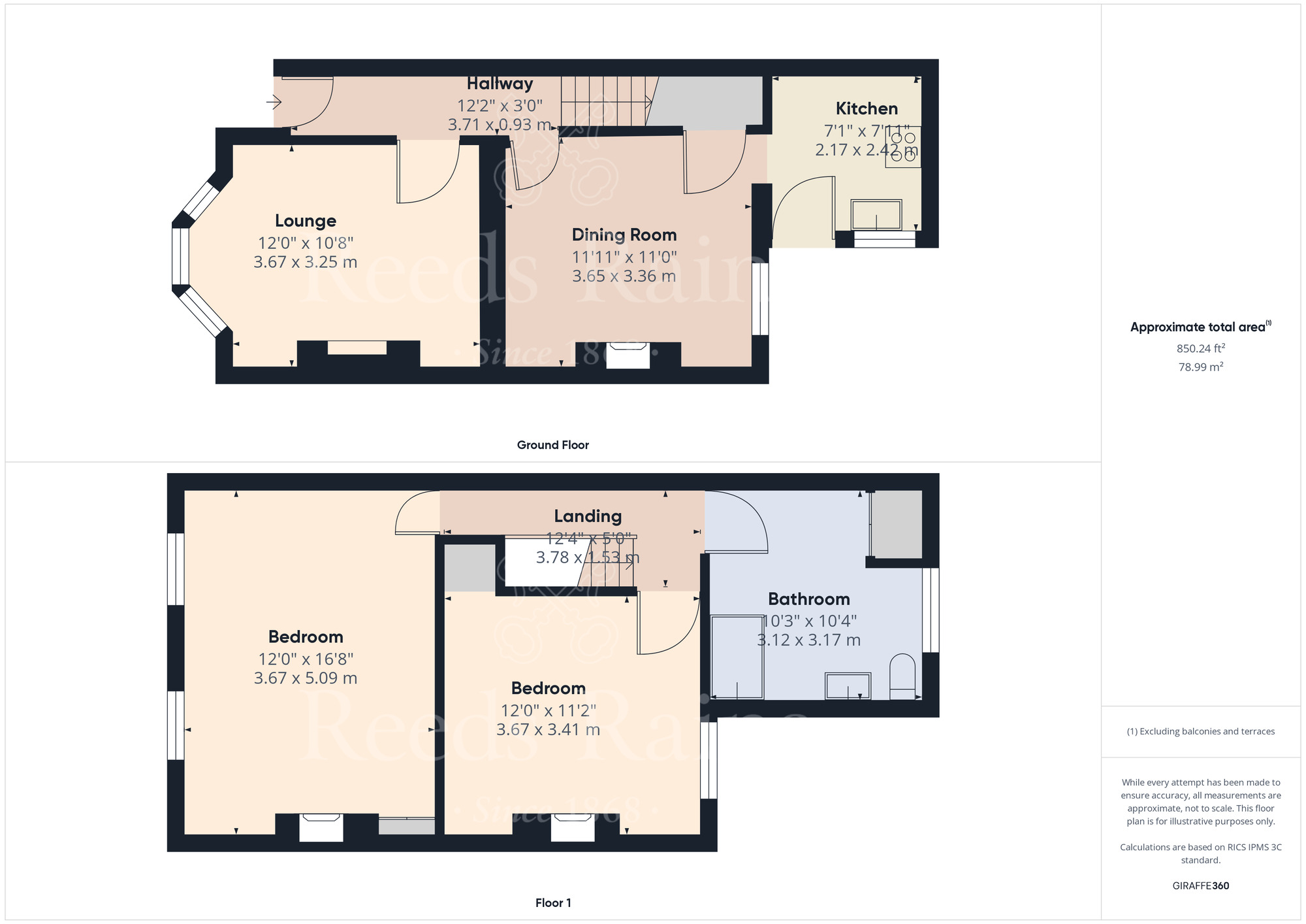 Floorplan of 2 bedroom Mid Terrace House for sale, Mayfield Road, Belvedere, DA17