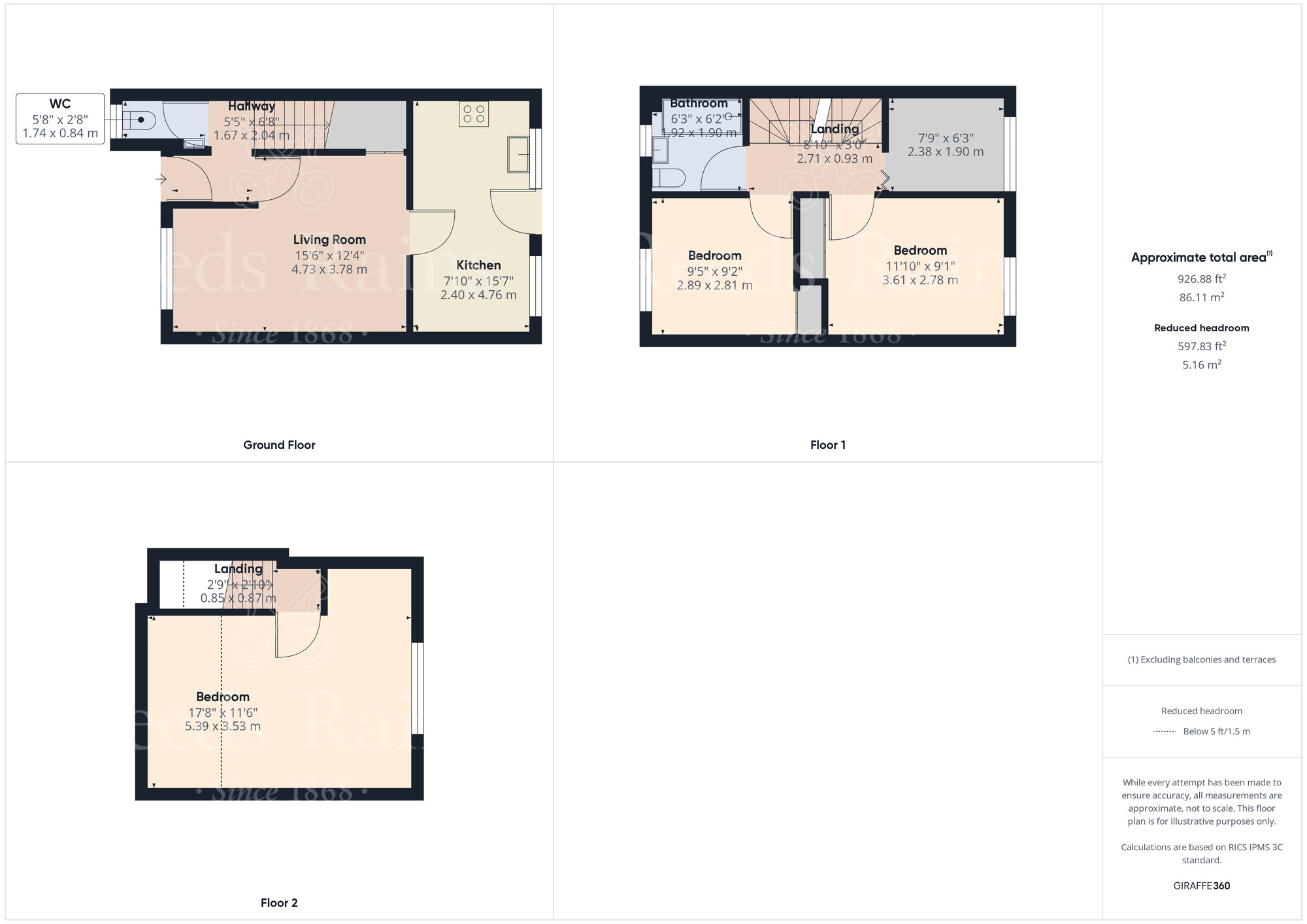 Floorplan of 4 bedroom End Terrace House for sale, Arundel Road, Dartford, Kent, DA1