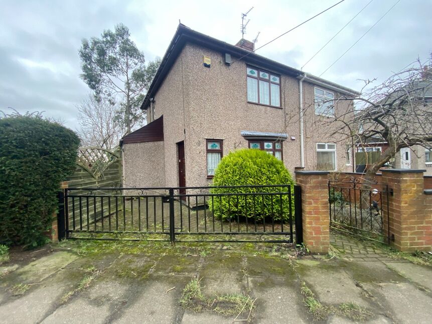 Main image of 2 bedroom Semi Detached House for sale, Grange Crescent, Coxhoe, Durham, DH6