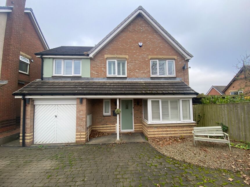 Main image of 4 bedroom Detached House for sale, Pinders Way, Sherburn Hill, Durham, DH6