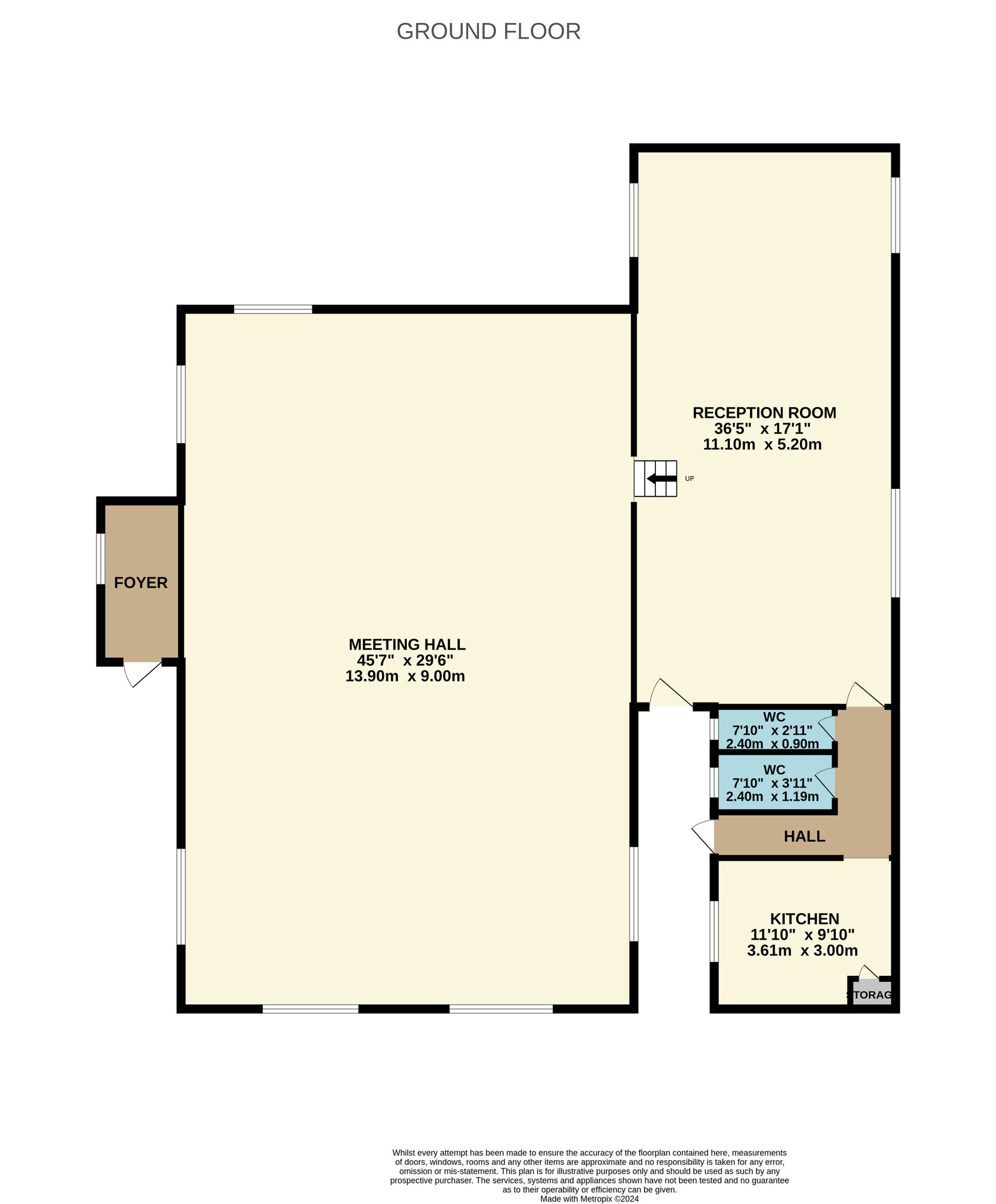 Floorplan of Detached Land/Plot for sale, Front Street, Hesleden, TS27