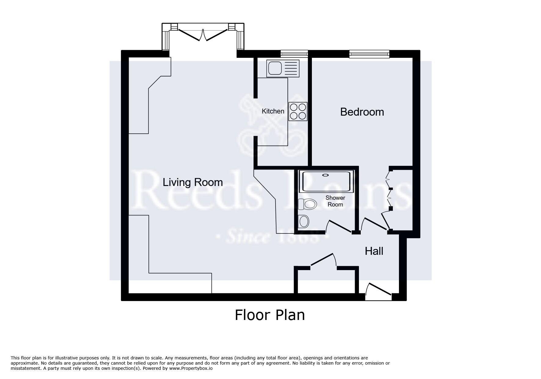 Floorplan of 1 bedroom  Flat for sale, Spath Road, Manchester, Greater Manchester, M20