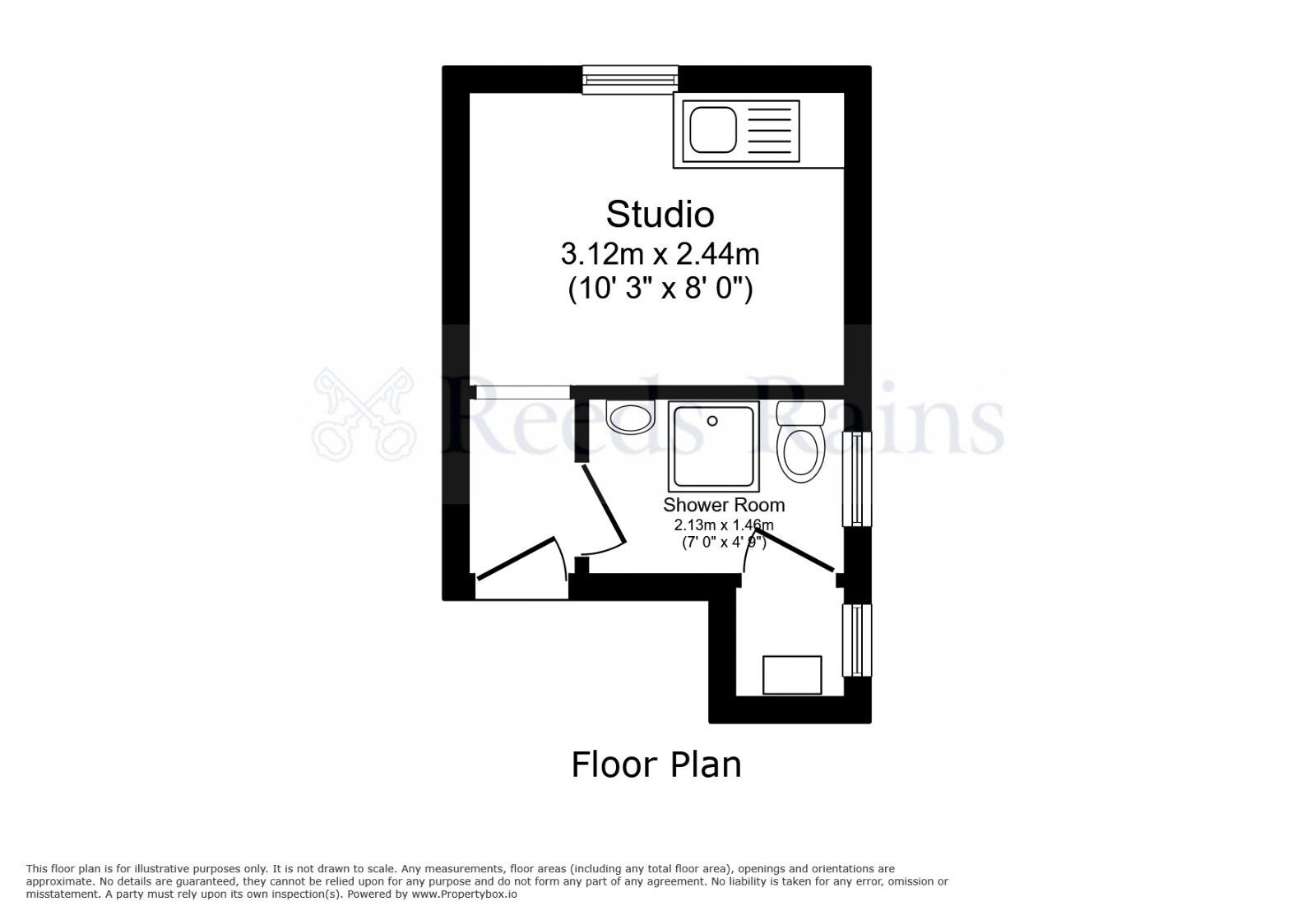 Floorplan of 5 bedroom Detached Flat for sale, Newcastle Avenue, Worksop, Nottinghamshire, S80