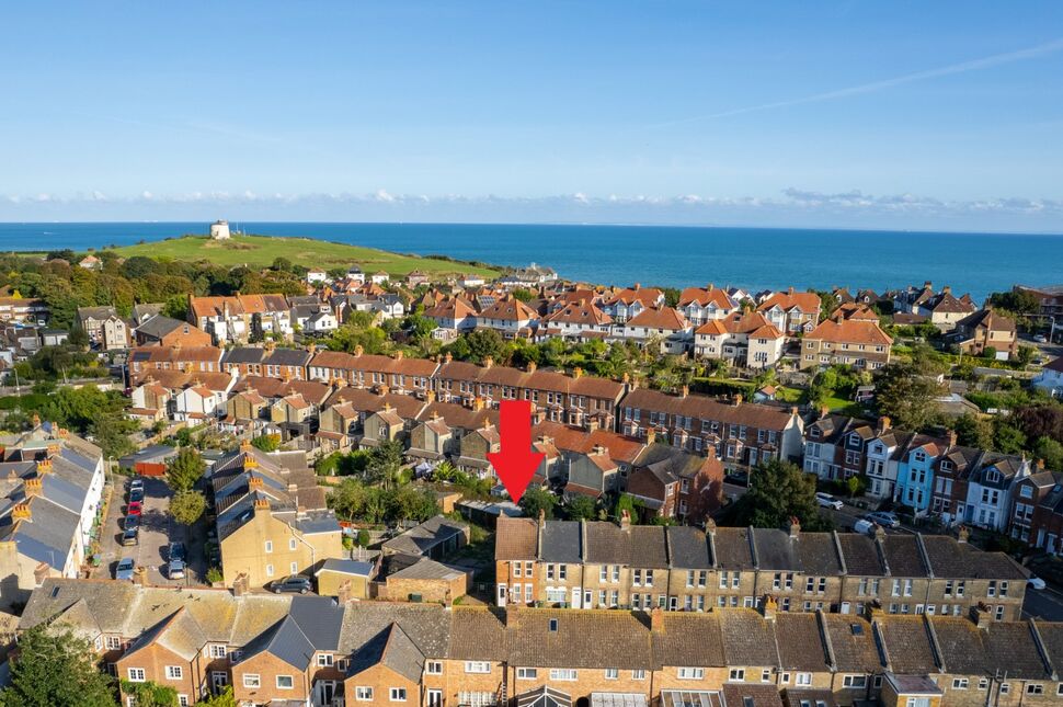 Main image of 3 bedroom End Terrace House for sale, Burrow Road, Folkestone, Kent, CT19