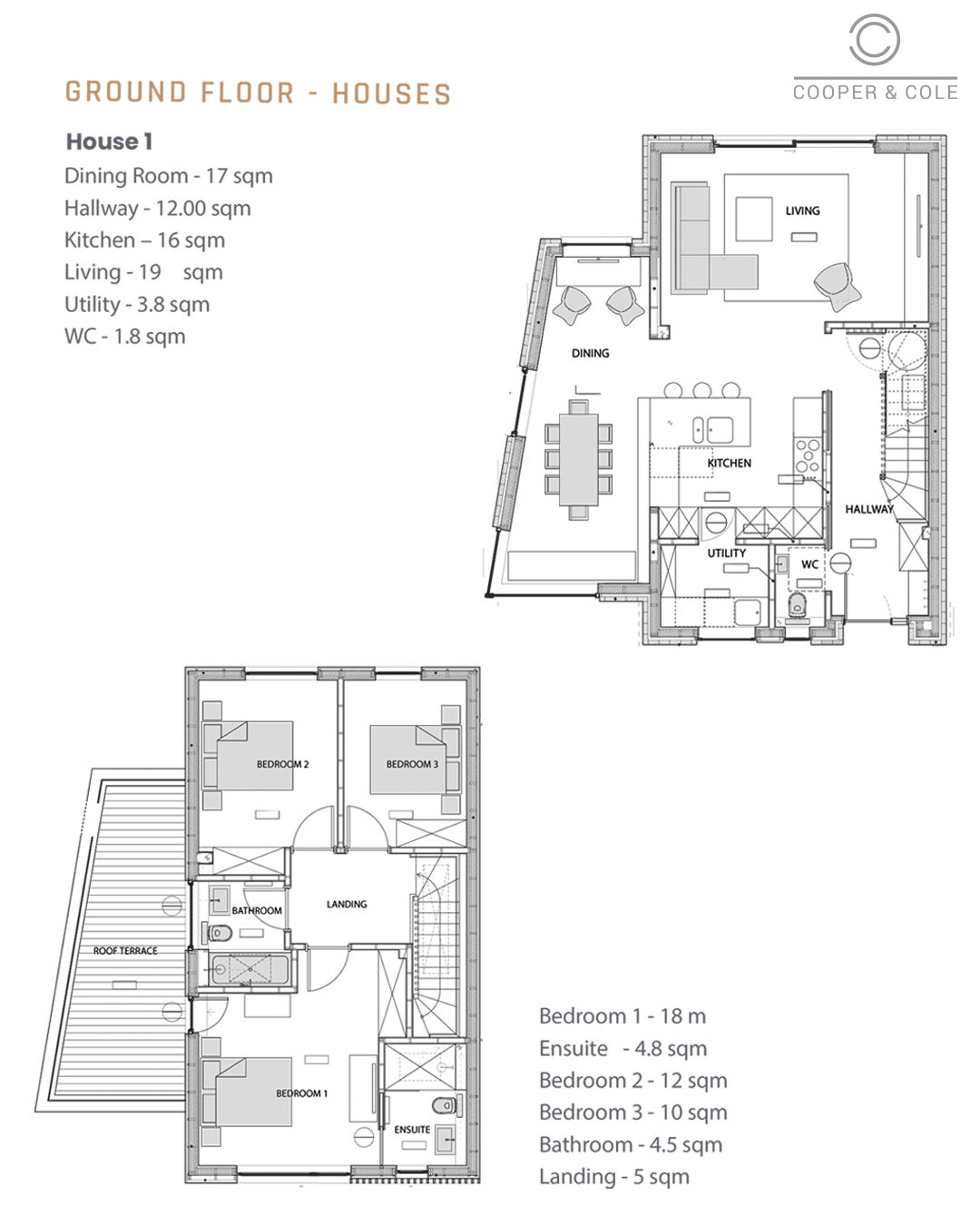 Floorplan of 3 bedroom Detached House for sale, High Ridge, Hythe, Kent, CT21