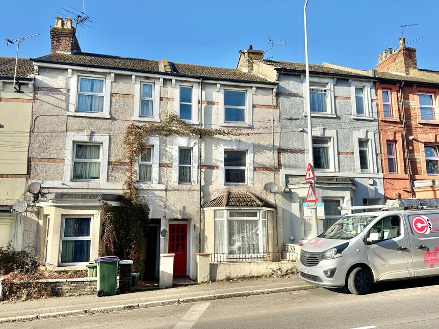 Main image of 3 bedroom Mid Terrace House for sale, Black Bull Road, Folkestone, Kent, CT19