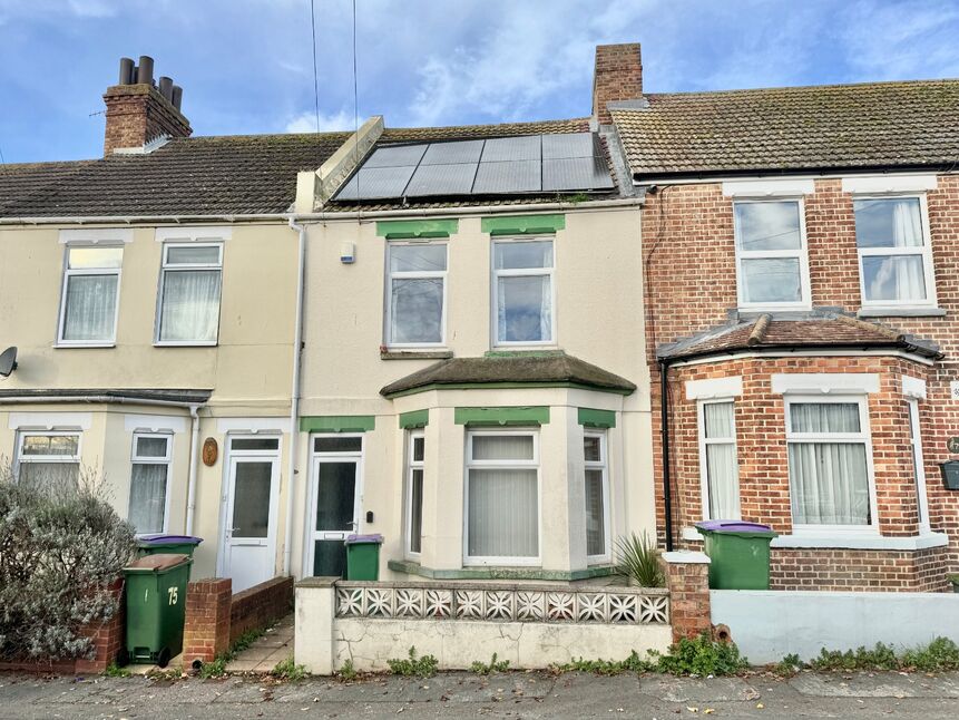 Main image of 3 bedroom Mid Terrace House for sale, Sidney Street, Folkestone, Kent, CT19