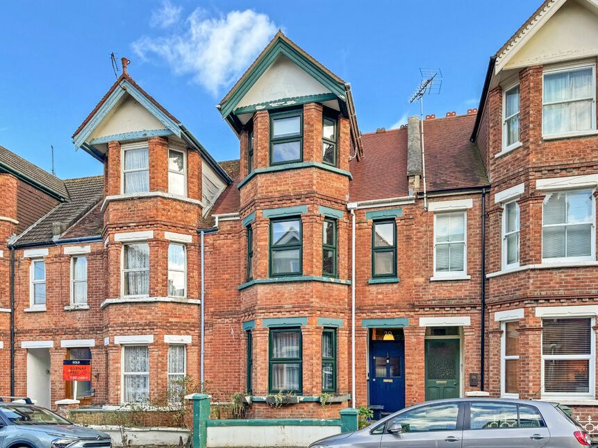 Main image of 4 bedroom Mid Terrace House for sale, Radnor Park Crescent, Folkestone, Kent, CT19