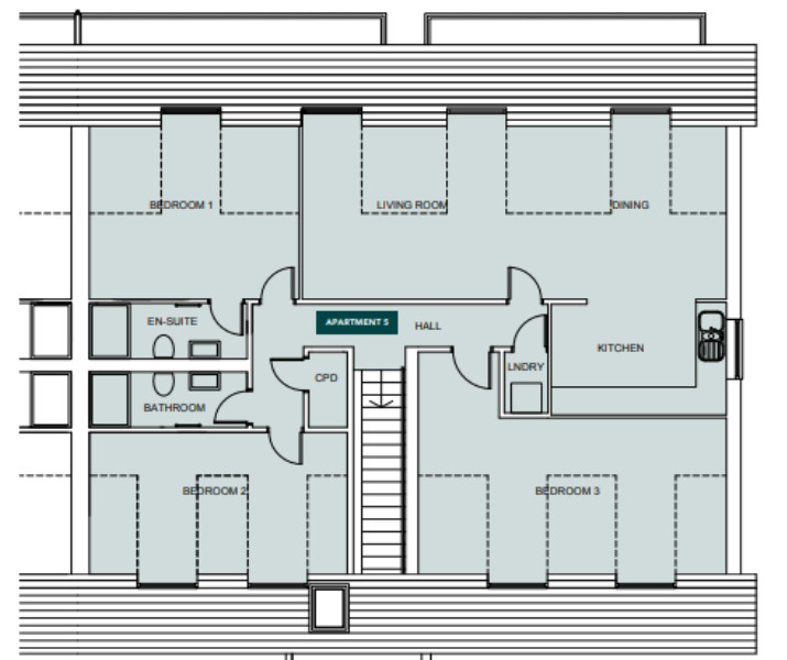 Floorplan of 3 bedroom  Flat for sale, South Road, Hythe, Kent, CT21