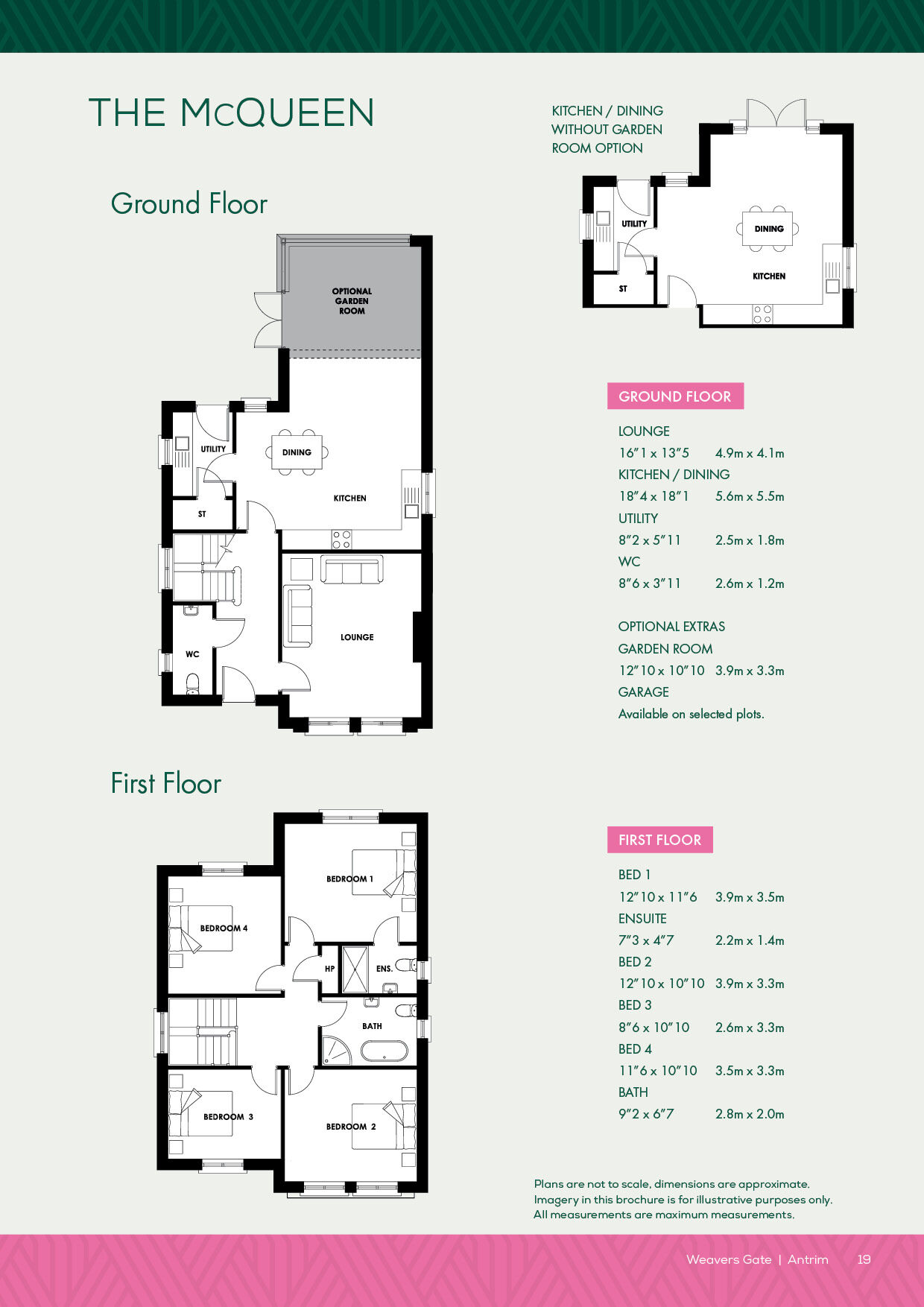 Floorplan of 4 bedroom Detached House for sale, Randalstown Road, Antrim, BT41