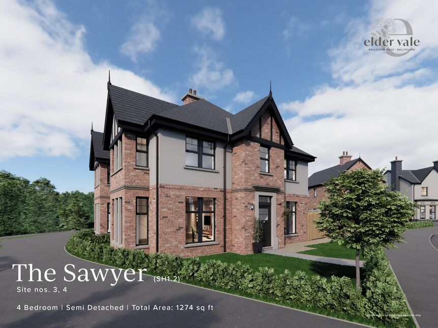 Main image of 4 bedroom Semi Detached House for sale, Elder Vale, Ballycorr Road, Ballyclare, BT39