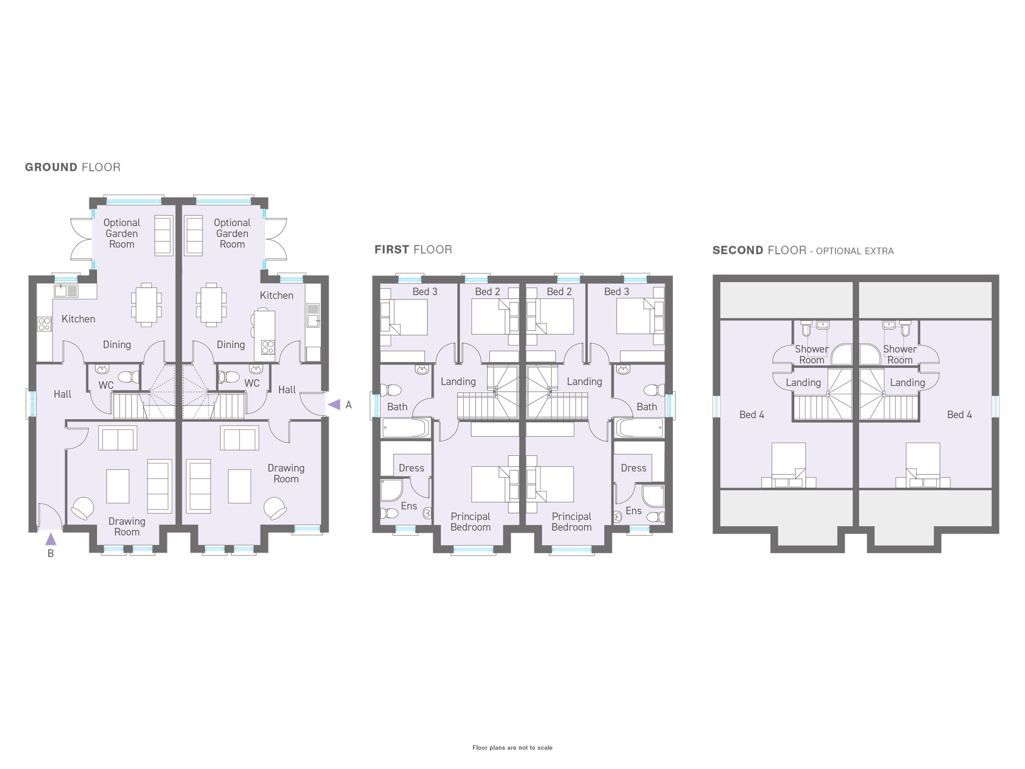 Floorplan of 3 bedroom Semi Detached House for sale, Stonebridge, Park Road, Newtownabbey, BT36