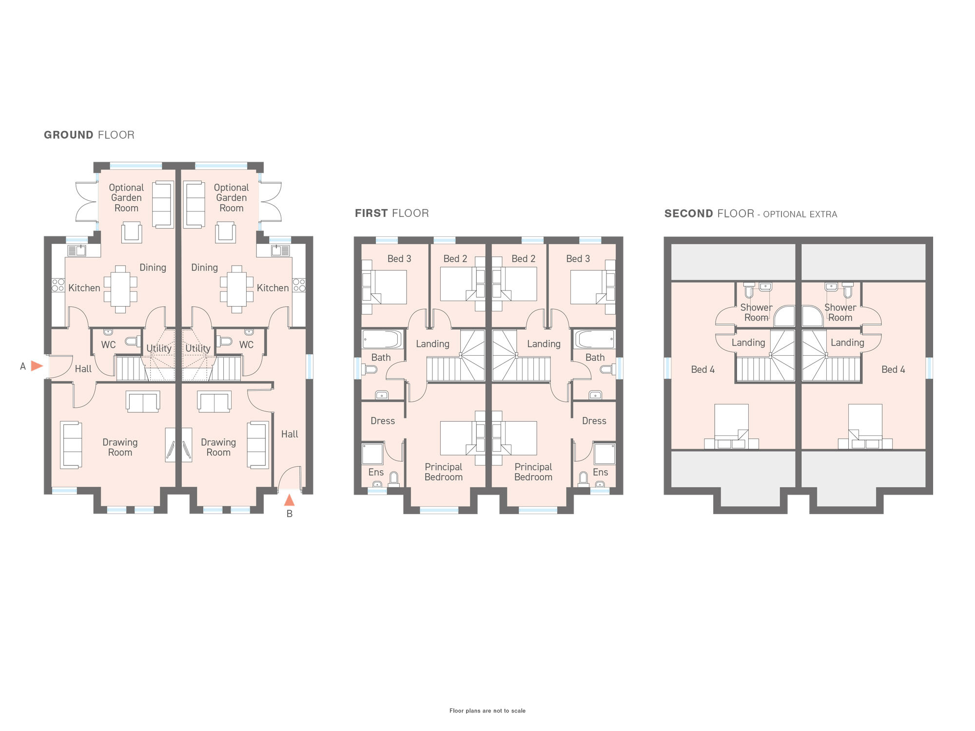 Floorplan of 3 bedroom Semi Detached House for sale, Stonebridge, Park Road, Newtownabbey, BT36