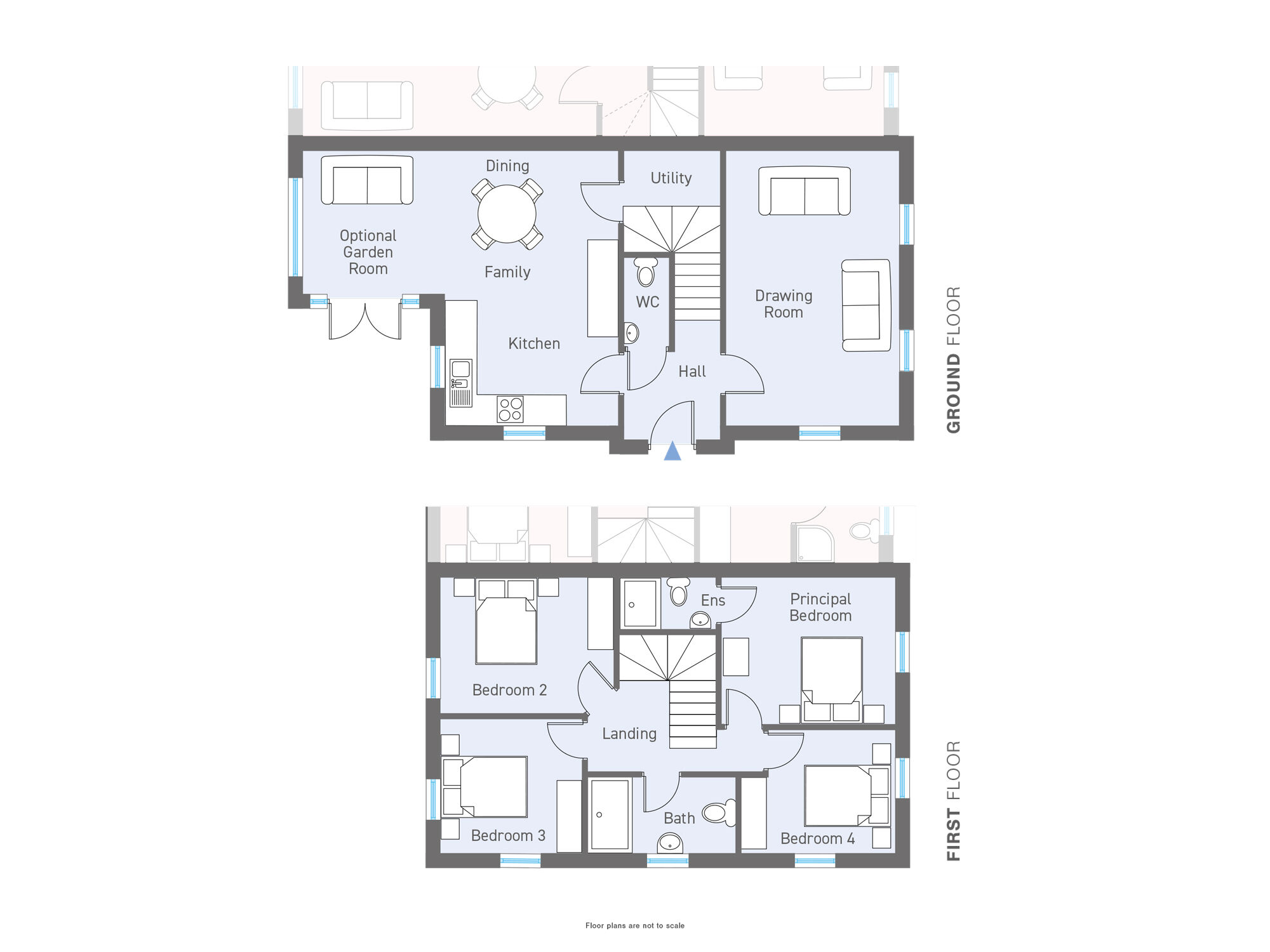 Floorplan of 4 bedroom Semi Detached House for sale, Stonebridge, Park Road, Newtownabbey, BT36