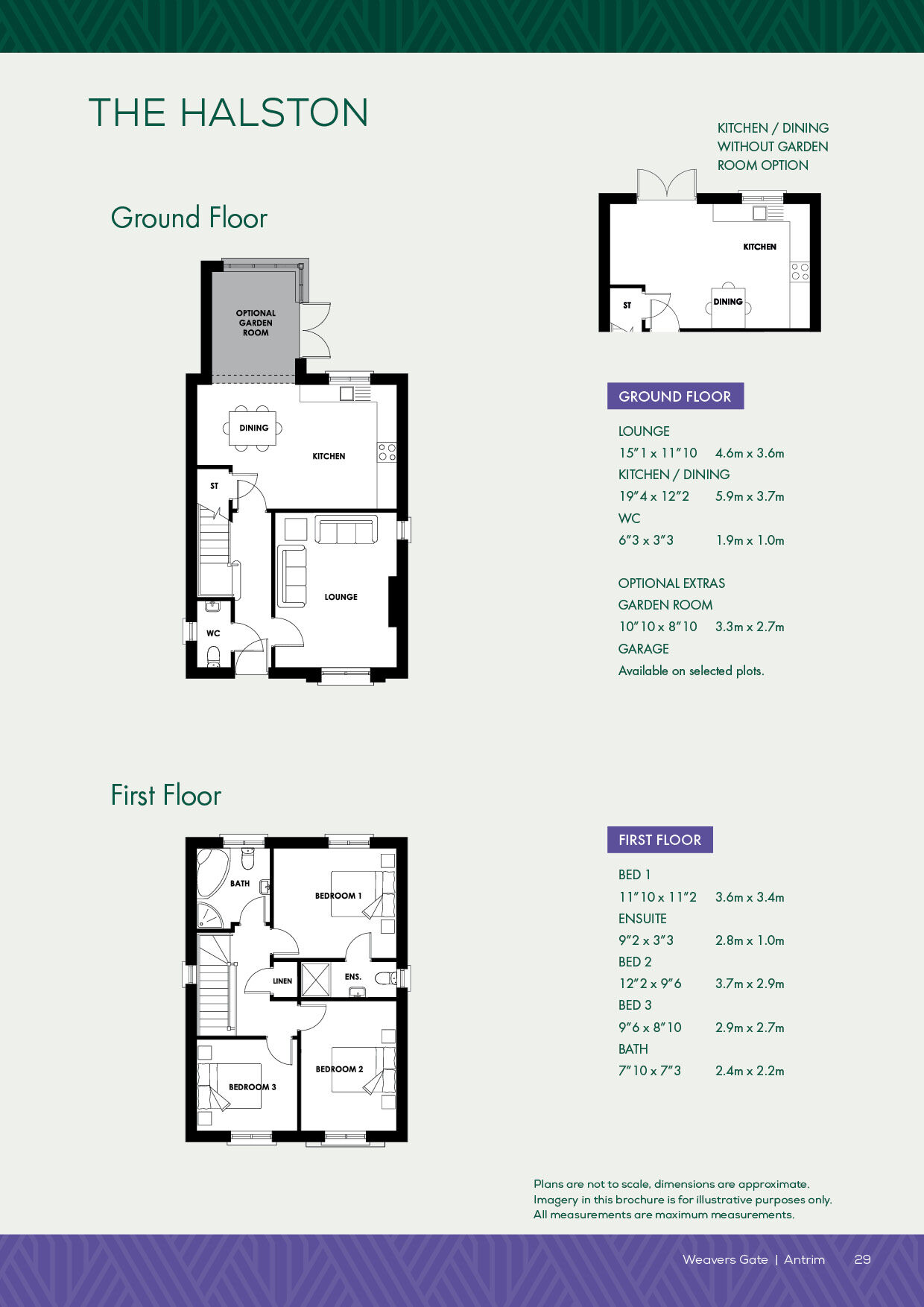 Floorplan of 3 bedroom Detached House for sale, Randalstown Road, Antrim, BT41