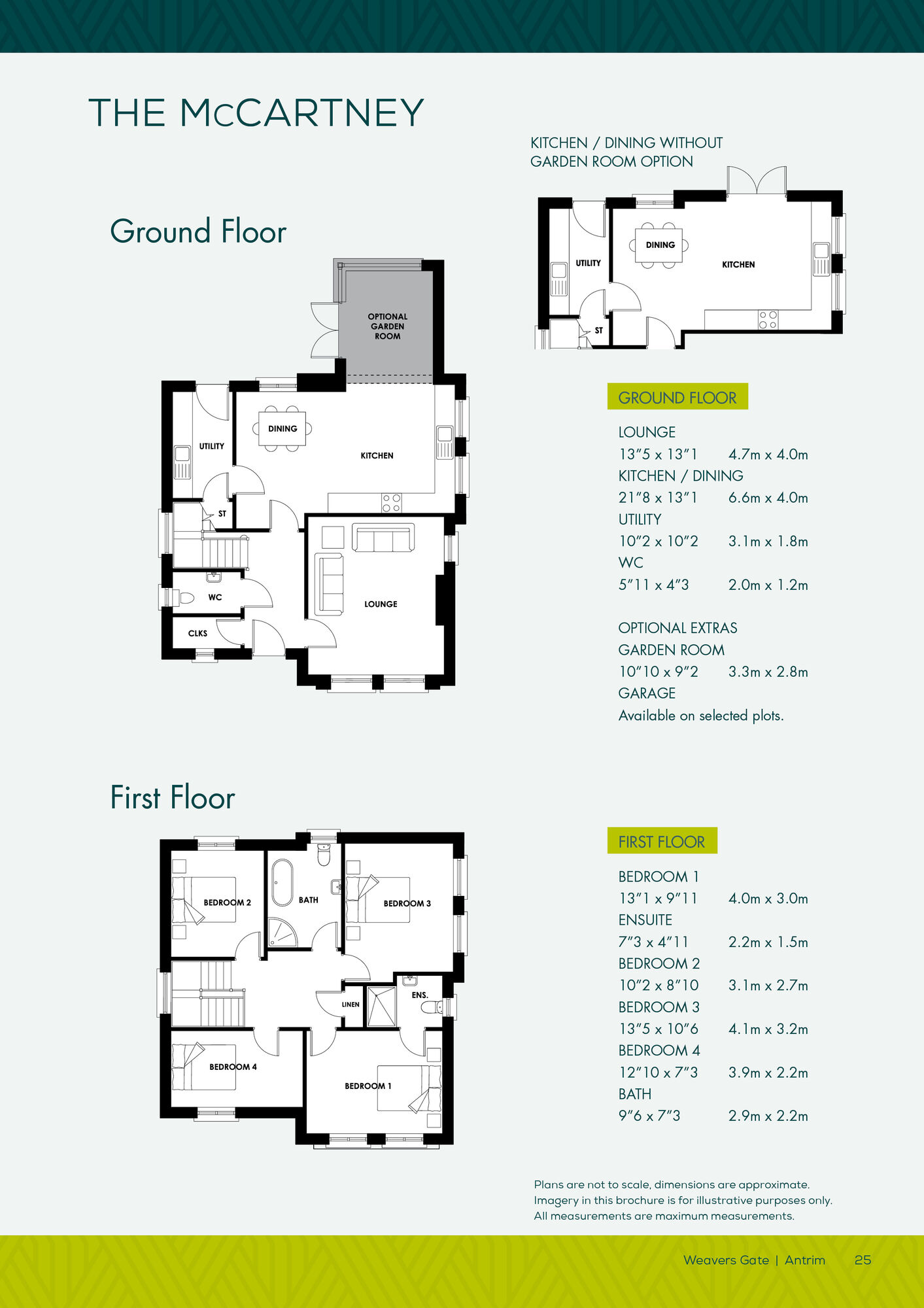 Floorplan of 4 bedroom Detached House for sale, Randalstown Road, Antrim, BT41