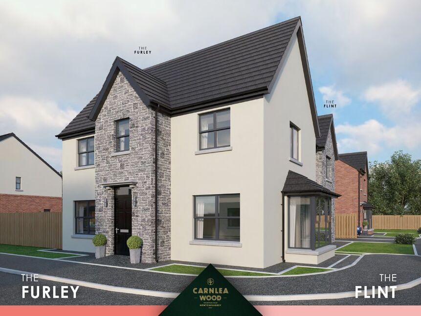 Main image of 3 bedroom Semi Detached House for sale, Carnlea Wood, County Antrim, BT37