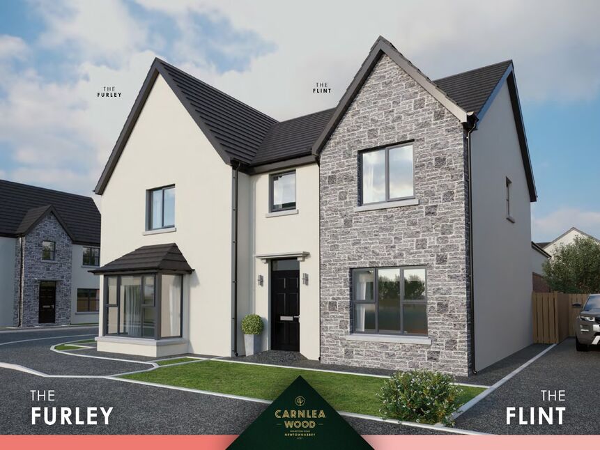 Main image of 3 bedroom Semi Detached House for sale, Carnlea Wood, County Antrim, BT37