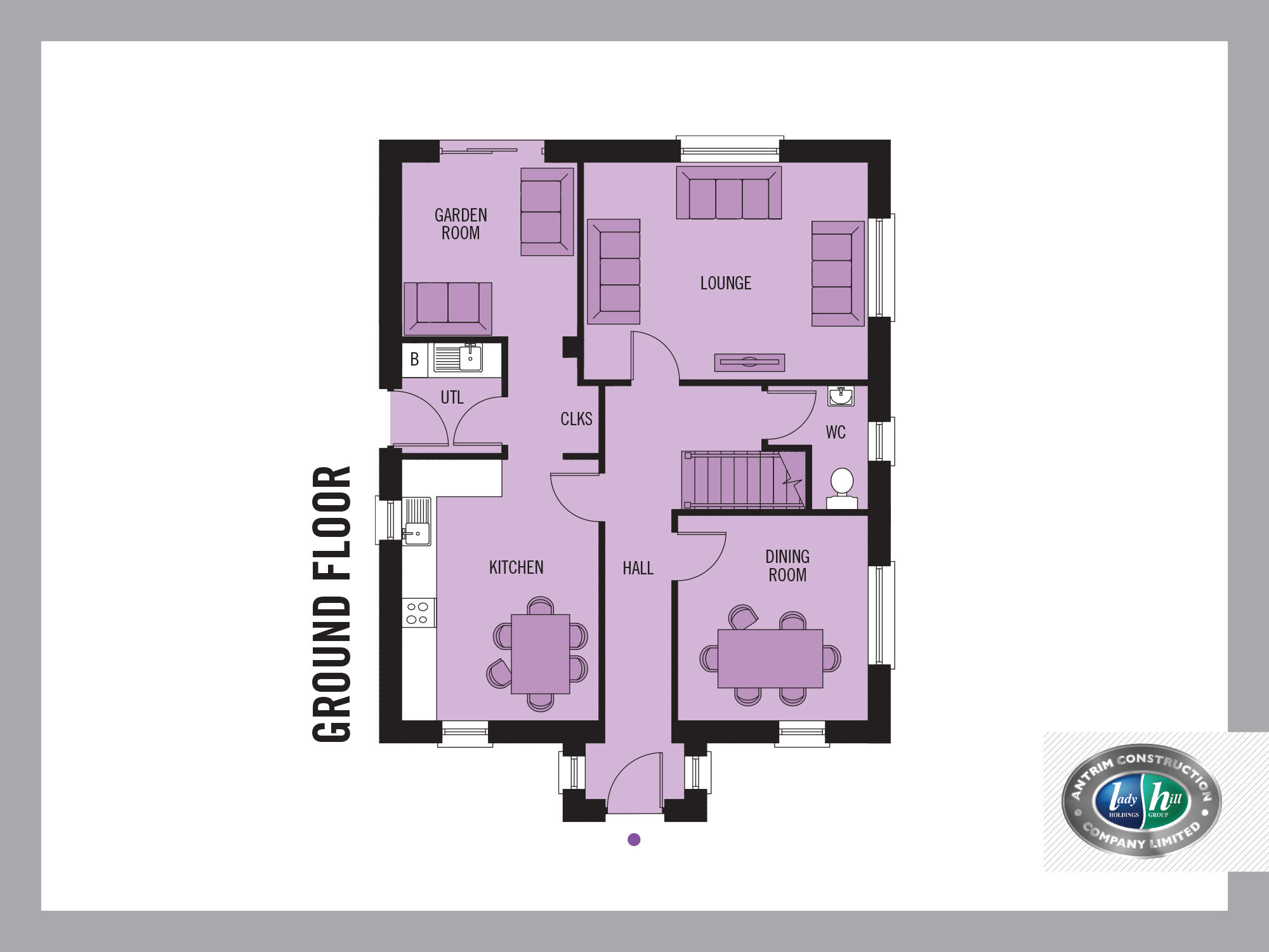 Floorplan of 4 bedroom Detached House for sale, Station Road, Doagh, BT39