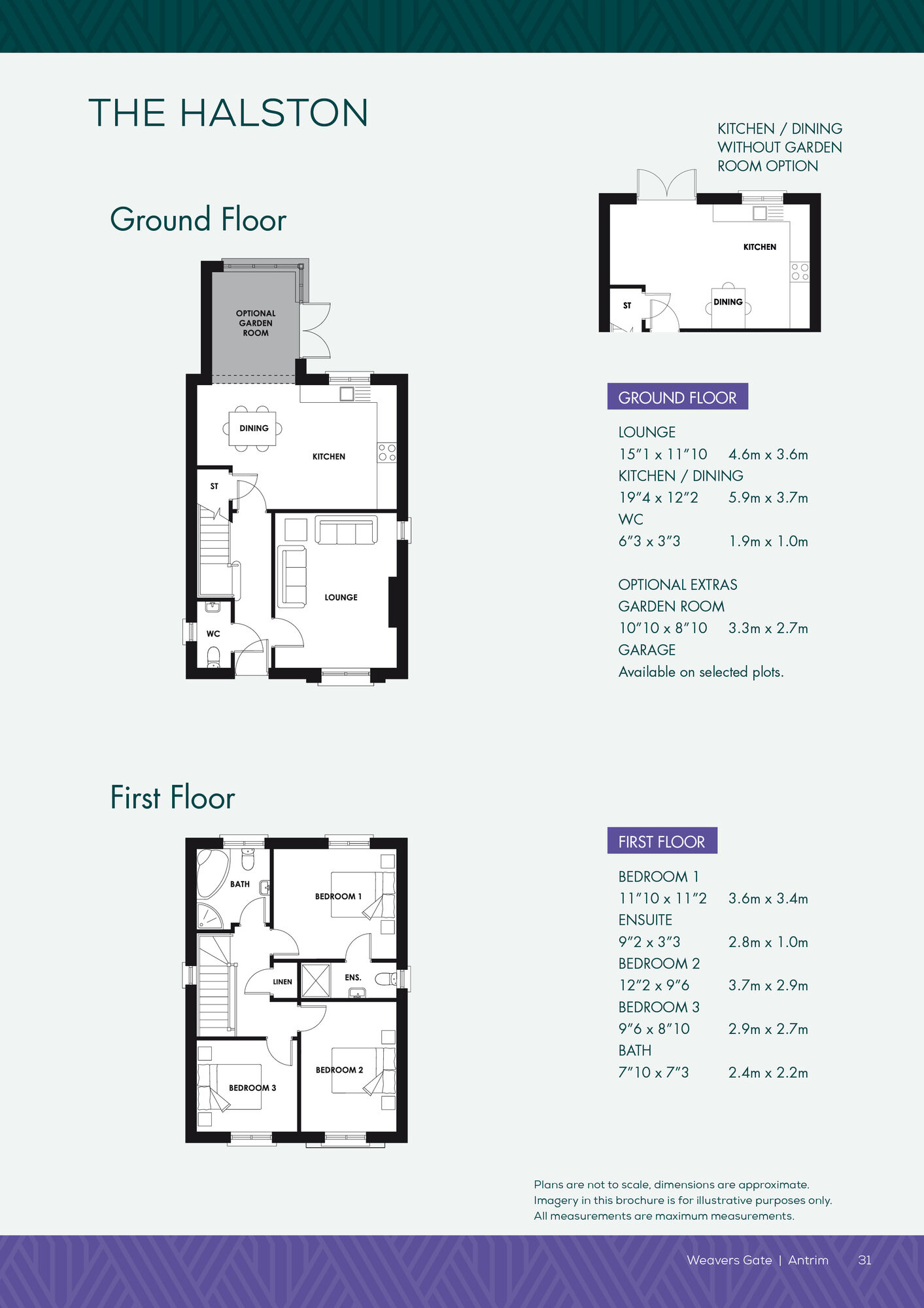 Floorplan of 3 bedroom Detached House for sale, Randalstown Road, Antrim, BT41