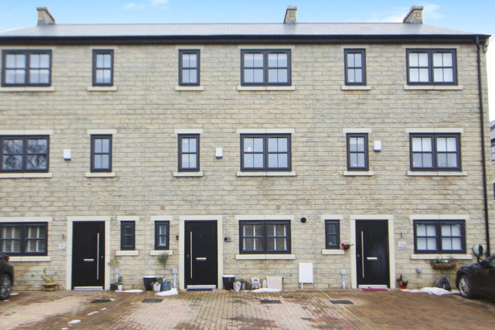 Main image of 4 bedroom Mid Terrace House for sale, Hawkshead Road, Glossop, Derbyshire, SK13