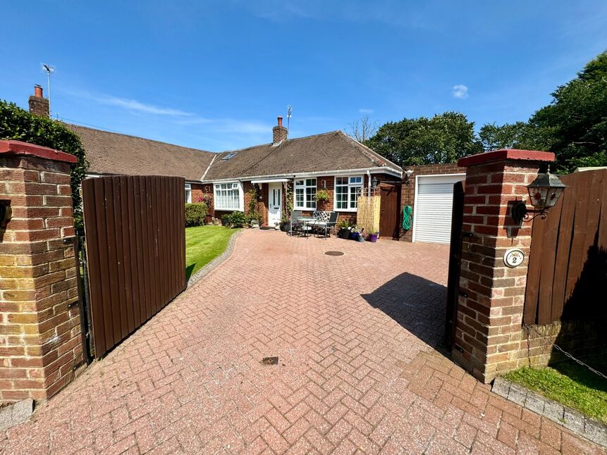 Main image of 3 bedroom Semi Detached Bungalow for sale, Woolsington Gardens, Woolsington, Tyne and Wear, NE13