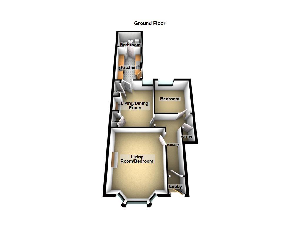 Floorplan of 2 bedroom  Flat for sale, Sandringham Road, Gosforth, Tyne and Wear, NE3