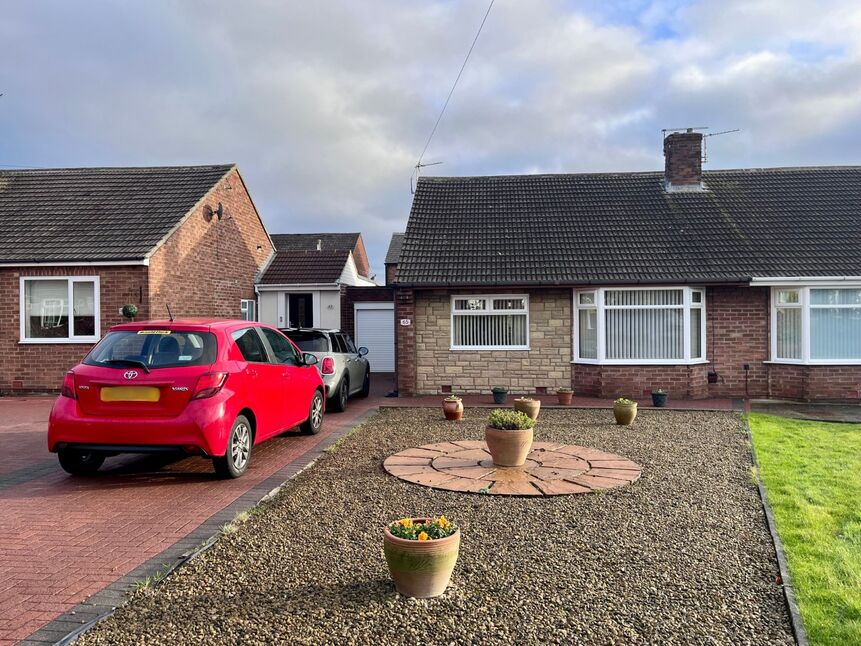 Main image of 2 bedroom Semi Detached Bungalow for sale, Canterbury Way, Wideopen, Tyne and Wear, NE13