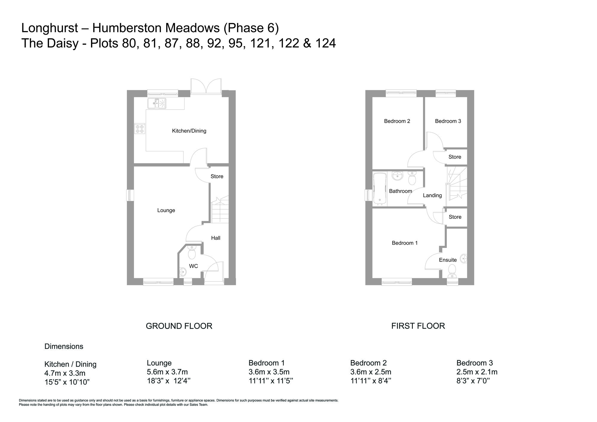 Floorplan of 3 bedroom  House to rent, Alder Avenue, Humberston, Lincolnshire, DN36