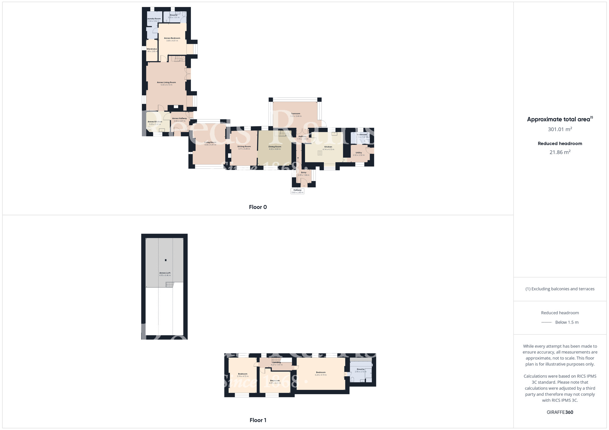 Floorplan of 4 bedroom Detached House for sale, High Street, Brotton, North Yorkshire, TS12