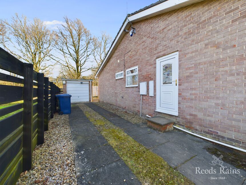 Driveway and Garage