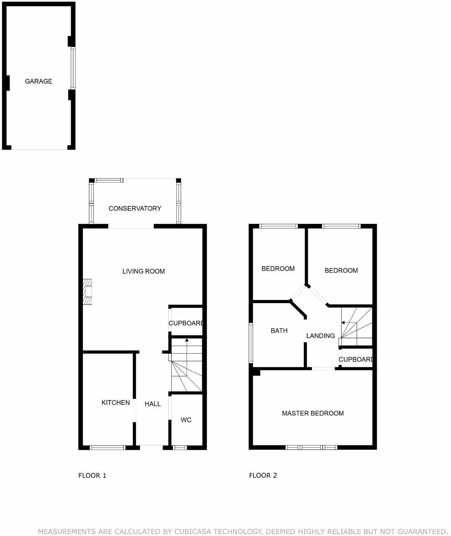 Floorplan of 3 bedroom Semi Detached House for sale, Bethell Road, Stoke-on-Trent, Staffordshire, ST1