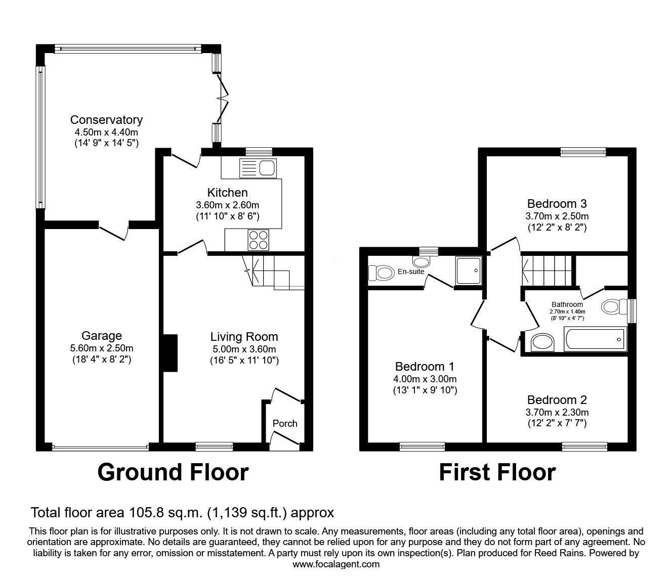 Floorplan of 3 bedroom Detached House for sale, Chatsworth Avenue, Strensall, North Yorkshire, YO32