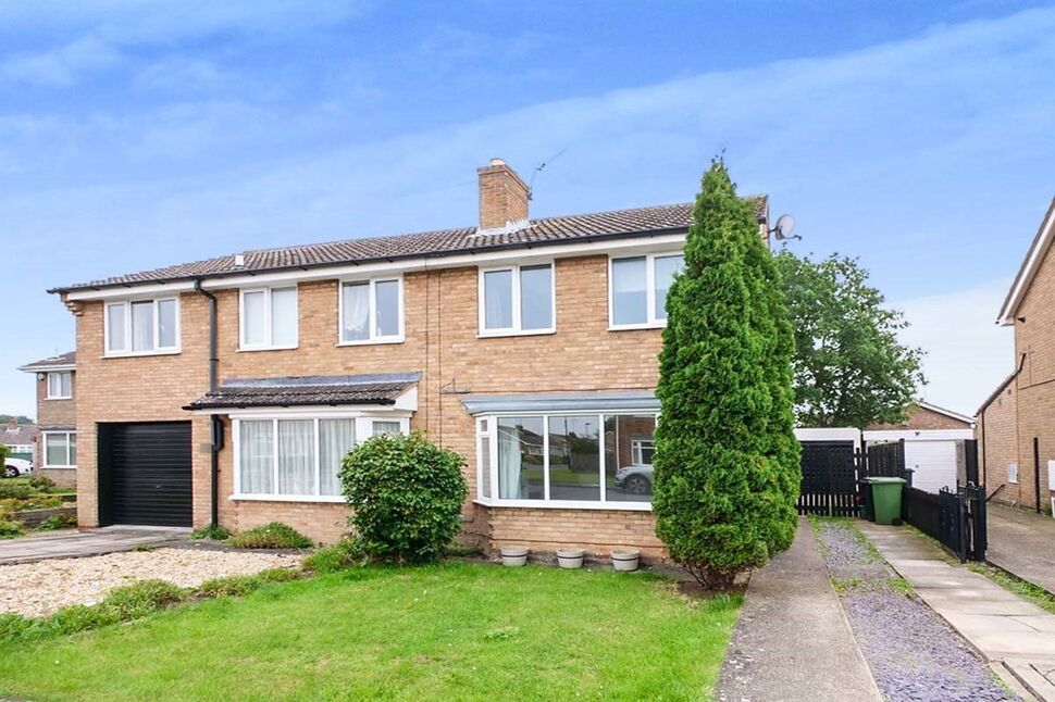 Main image of 2 bedroom Semi Detached House for sale, Kirkcroft, Wigginton, North Yorkshire, YO32