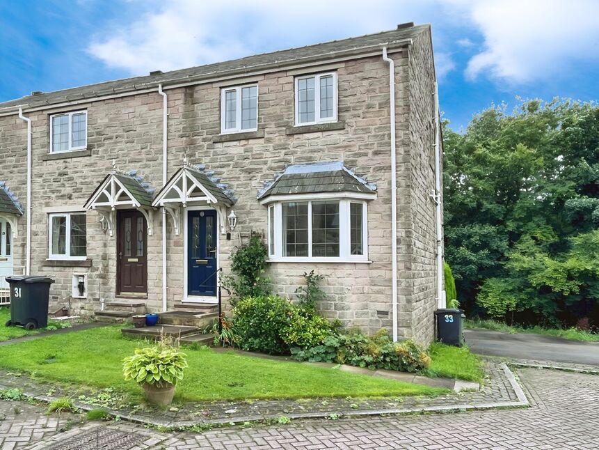 Main image of 3 bedroom End Terrace House for sale, Chiserley Gardens, Wadsworth, Hebden Bridge, HX7