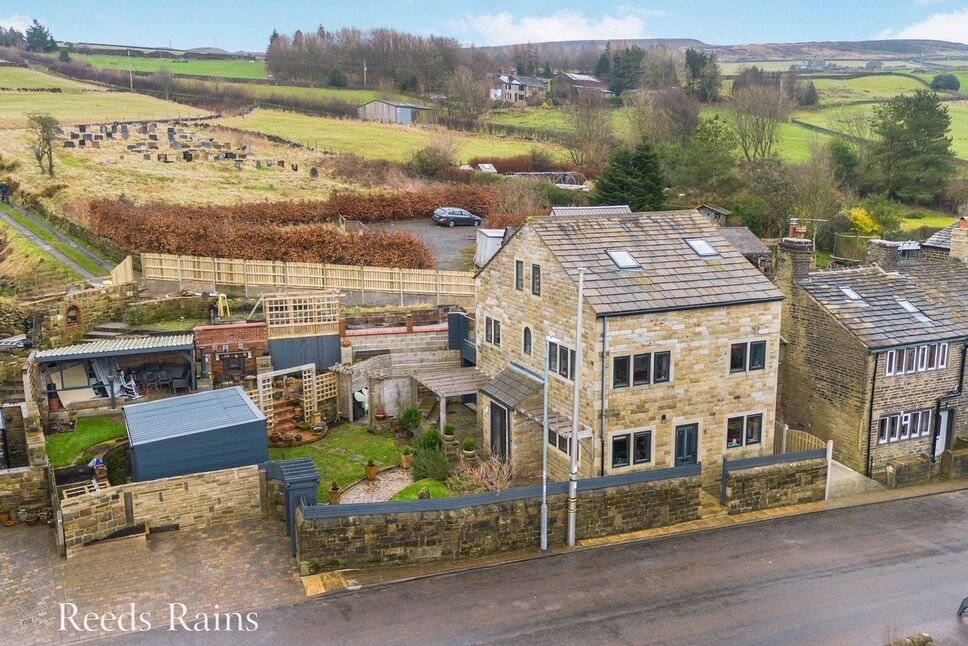 Main image of 4 bedroom Detached House for sale, Keighley Road, Pecket Well, Hebden Bridge, HX7