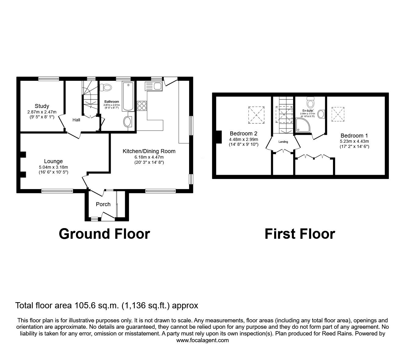 Floorplan of 3 bedroom Detached House for sale, Townfield Lane, Heptonstall, West Yorkshire, HX7