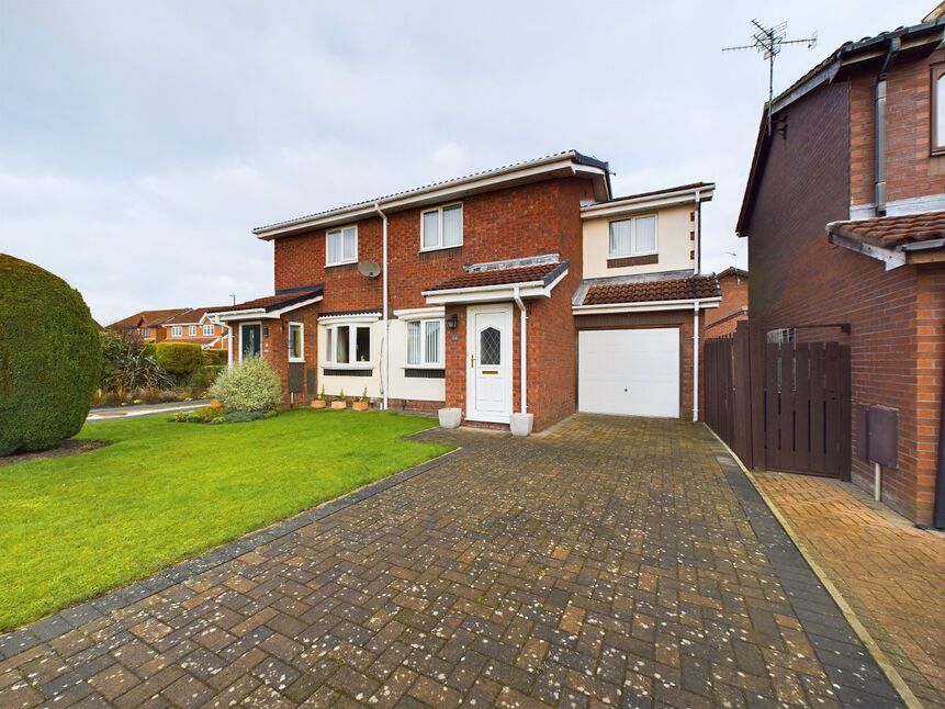 Main image of 3 bedroom Semi Detached House for sale, North Drive, Hebburn, Tyne and Wear, NE31