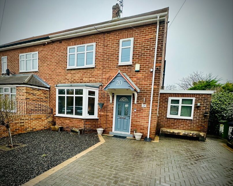 Main image of 2 bedroom Semi Detached House for sale, Toner Avenue, Hebburn, Tyne and Wear, NE31