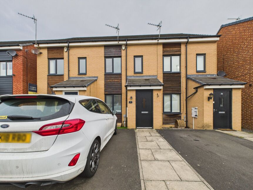 Main image of 3 bedroom Mid Terrace House for sale, St. Aloysius View, Hebburn, Tyne and Wear, NE31