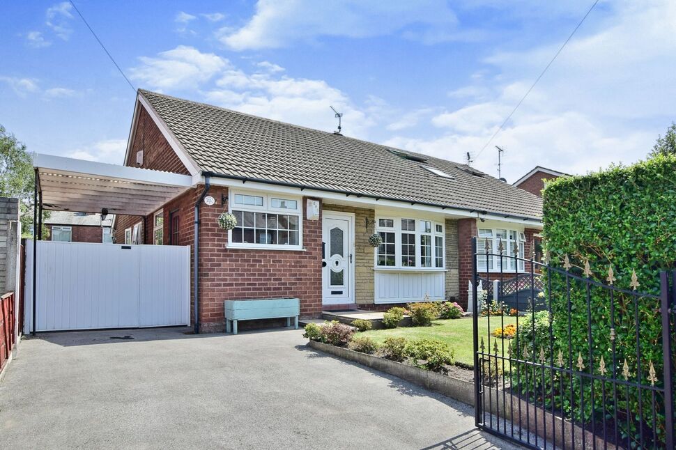 Main image of 2 bedroom Semi Detached Bungalow for sale, Dialstone Lane, Offerton, Cheshire, SK2