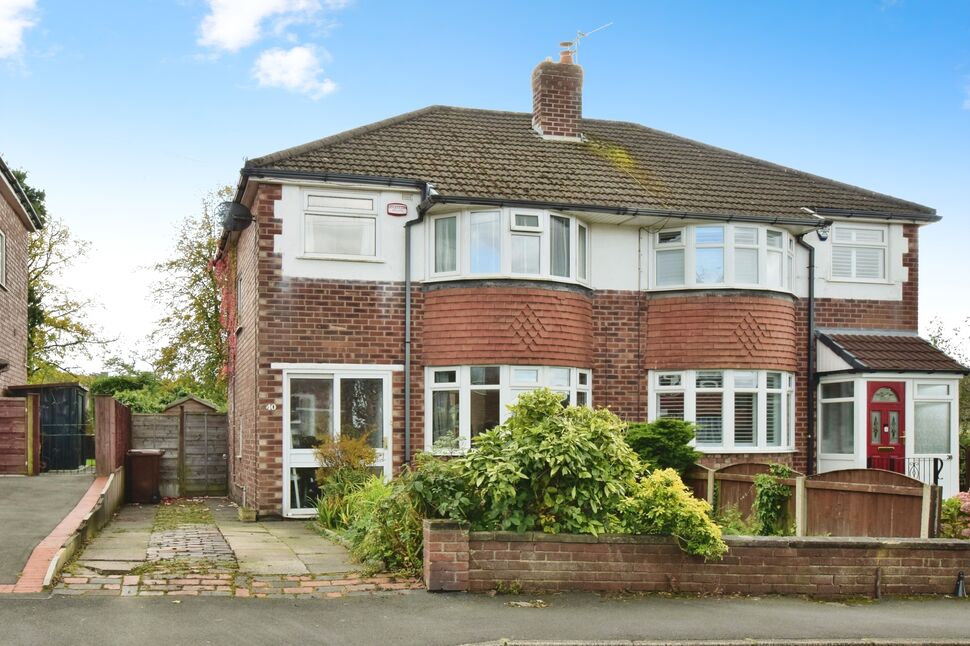 Main image of 3 bedroom Semi Detached House for sale, Norbury Drive, Marple, Cheshire, SK6