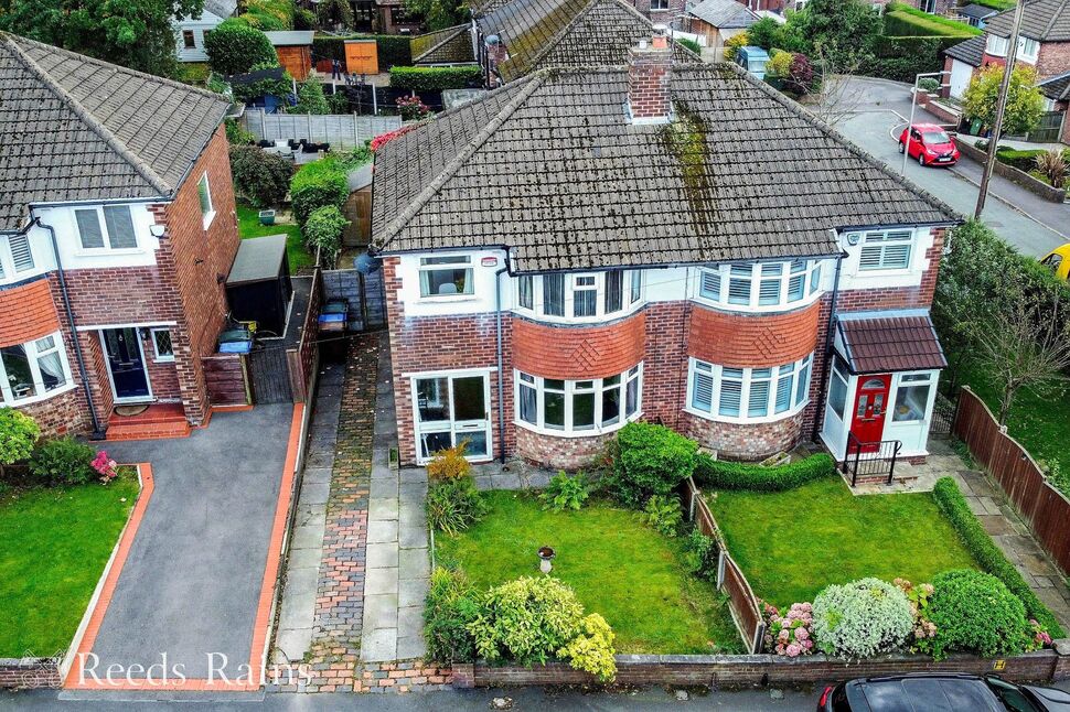 Main image of 3 bedroom Semi Detached House for sale, Norbury Drive, Marple, Cheshire, SK6